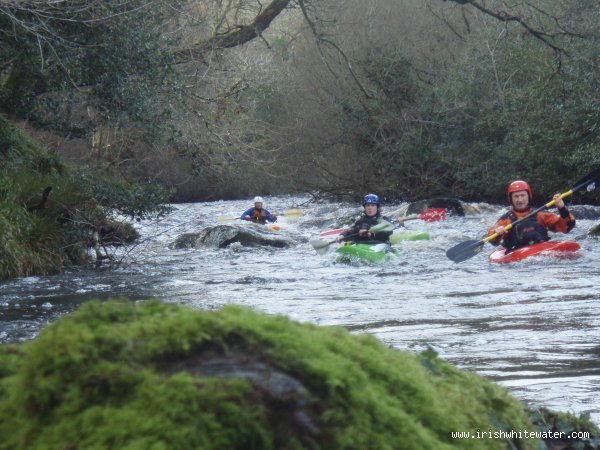  Avonmore (Annamoe) River - Nicely paddling...before da swimmin starts!!! :-p