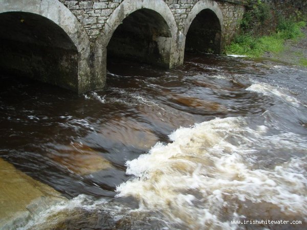  Ilen River - stepping stones bottom left one is marker