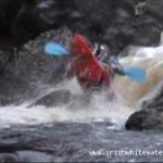  Mahon River - Me nailing a rock at the end of a drop