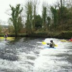  Six Mile Water River - Muckamore standing wave, very low water