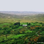 Photo of the Tourmakeady Waterfall in County Mayo Ireland. Pictures of Irish whitewater kayaking and canoeing. Photo by M casey