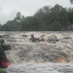 Photo of the River Maine in County Antrim Ireland. Pictures of Irish whitewater kayaking and canoeing.