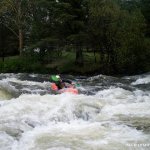 Photo of the Bundorragha river in County Mayo Ireland. Pictures of Irish whitewater kayaking and canoeing. Photo by Emma  