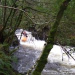 Photo of the Caraghbeg (Beamish) river in County Kerry Ireland. Pictures of Irish whitewater kayaking and canoeing.