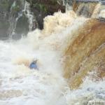 Photo of the Bunduff river in County Leitrim Ireland. Pictures of Irish whitewater kayaking and canoeing. Shane Flaherty - wavewheel 3.