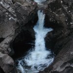 Photo of the Glenacally river in County Mayo Ireland. Pictures of Irish whitewater kayaking and canoeing. tea cups low water. Photo by Chris Loughran