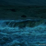 Photo of the Erriff river in County Mayo Ireland. Pictures of Irish whitewater kayaking and canoeing. Main falls.. Photo by Graham