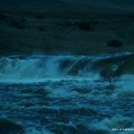 Photo of the Erriff river in County Mayo Ireland. Pictures of Irish whitewater kayaking and canoeing. Main drop.Low flow. Photo by Graham