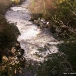 Photo of the Flesk river in County Kerry Ireland. Pictures of Irish whitewater kayaking and canoeing. Flesk Riverjam- Sat 30th December . Photo by Dave P