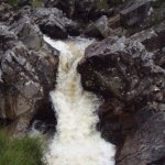 Photo of the Glenacally river in County Mayo Ireland. Pictures of Irish whitewater kayaking and canoeing. The teacup section. Photo by Graham 'pinning is cool' Clarke