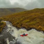  Seanafaurrachain River - David Higgins on another big slide on the bottom half of the river