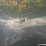 Photo of the Glenarm river in County Antrim Ireland. Pictures of Irish whitewater kayaking and canoeing.