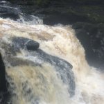 Photo of the Glenarm river in County Antrim Ireland. Pictures of Irish whitewater kayaking and canoeing.