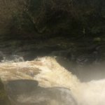 Photo of the Glenarm river in County Antrim Ireland. Pictures of Irish whitewater kayaking and canoeing.