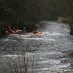  Kings River River - The last long rapid.