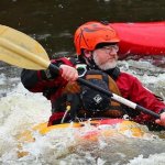 Photo of the Boyne river in County Meath Ireland. Pictures of Irish whitewater kayaking and canoeing.