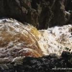 Photo of the Mayo Clydagh river in County Mayo Ireland. Pictures of Irish whitewater kayaking and canoeing. Another drop. Photo by Graham Clarke