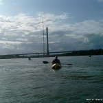 Photo of the Suir river in County Tipperary Ireland. Pictures of Irish whitewater kayaking and canoeing. paul. Photo by mick