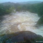  Coomeelan Stream River - Downstream from third bridge, big drops at horizon line