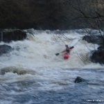  Upper Flesk/Clydagh River - Cat Halpin on the Big Drop