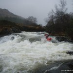  Gearhameen River - Killian Kelly - Left line on main falls