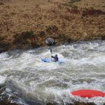 Photo of the Owenroe river in County Kerry Ireland. Pictures of Irish whitewater kayaking and canoeing. 30/03/08. Photo by D O C.