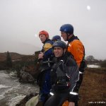 Photo of the Owenroe river in County Kerry Ireland. Pictures of Irish whitewater kayaking and canoeing. Scouting. 30/03/08.. Photo by D O C.