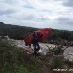  Bunhowna River - Aidan getting out at the take out