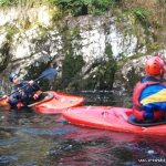 Photo of the Roughty river in County Kerry Ireland. Pictures of Irish whitewater kayaking and canoeing. 21/01/07. Photo by MMS.