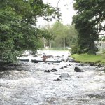 Photo of the River Maine in County Antrim Ireland. Pictures of Irish whitewater kayaking and canoeing.