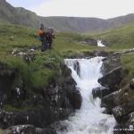 Photo of the Seanafaurrachain river in County Galway Ireland. Pictures of Irish whitewater kayaking and canoeing. Tight and Technical. Photo by Graham Clarke