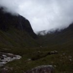 Photo of the Srahnalong river in County Mayo Ireland. Pictures of Irish whitewater kayaking and canoeing. View up the valley. Photo by Graham 'I see dead people' Clarke