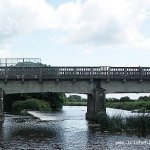 Photo of the Barrow river in County Carlow Ireland. Pictures of Irish whitewater kayaking and canoeing. ardreigh weir athy.