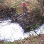 Photo of the Ballaghisheen river in County Kerry Ireland. Pictures of Irish whitewater kayaking and canoeing. Photo by dave g