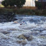  Termon River - Broken weir just after put in at mill