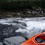 Photo of the Lough Hyne Tidal Rapids in County Cork Ireland. Pictures of Irish whitewater kayaking and canoeing. Photo by dave g