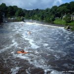  Liffey River - lucan weir mega water