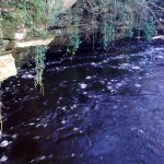 Photo of the Roogagh river in County Fermanagh Ireland. Pictures of Irish whitewater kayaking and canoeing.