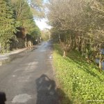 Photo of the Kip (Loughkip) river in County Galway Ireland. Pictures of Irish whitewater kayaking and canoeing. the road and turn off to the kip. Photo by Seanie