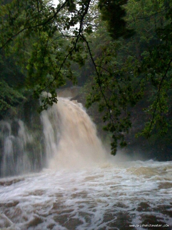  Tourmakeady Waterfall River - 02/07/09 Honking