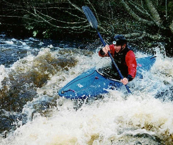 The Boluisce River Kayak Boatercross, Galway Ireland.