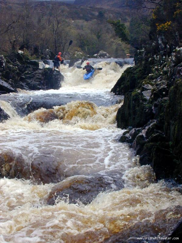  Flesk River - Muireann Lynch running of the finger drop.