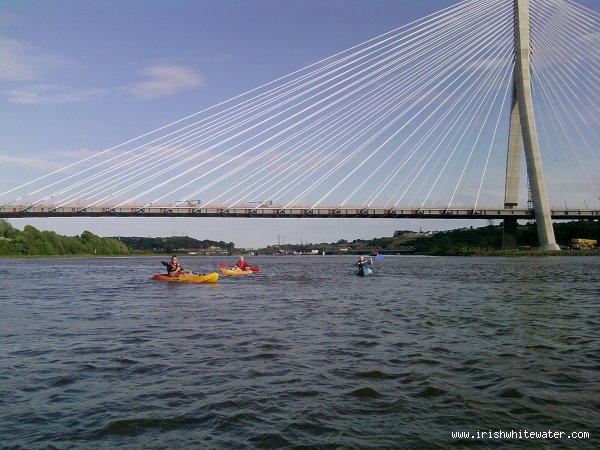  Suir River - new bridge river suir