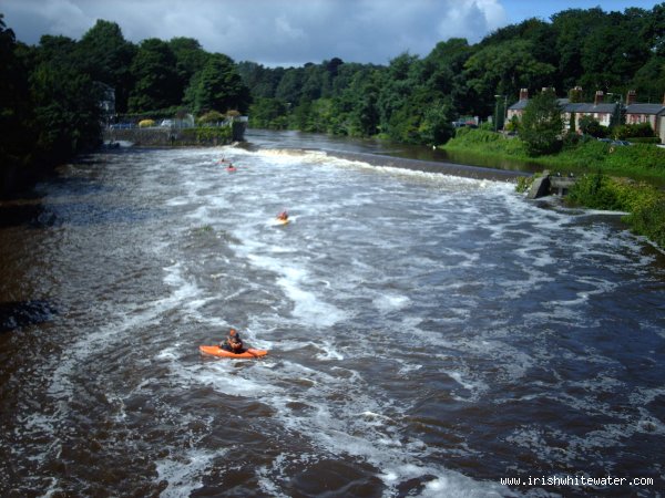  Liffey River - lucan weir mega water