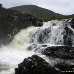 Photo of the Owenshagh river in County Kerry Ireland. Pictures of Irish whitewater kayaking and canoeing. top drop. Photo by dave g