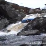 Photo of the Mahon river in County Waterford Ireland. Pictures of Irish whitewater kayaking and canoeing. ronan take it to the max. Photo by paddymcc