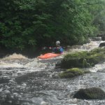 Photo of the River Maine in County Antrim Ireland. Pictures of Irish whitewater kayaking and canoeing.