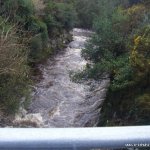 Photo of the Flesk river in County Kerry Ireland. Pictures of Irish whitewater kayaking and canoeing. Photo by Rob Coffey