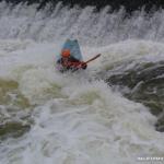 Photo of the Nore river in County Kilkenny Ireland. Pictures of Irish whitewater kayaking and canoeing. ends in thomastown. Photo by michael flynn