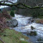 Photo of the King's River in County Wicklow Ireland. Pictures of Irish whitewater kayaking and canoeing. Kings River Wicklow. Photo by peter b